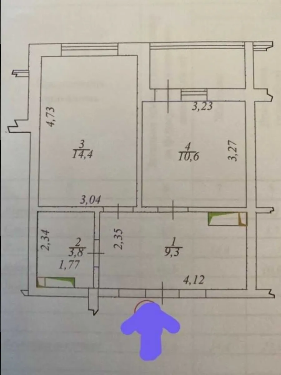 Продажа жилая квартира улица Ревуцкого, д.40